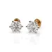 Solitaire Butterfly Earrings 102-10040/1(5.7)