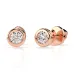 Solitaire Butterfly Earrings 102-10010(3.4)