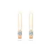 Solitaire Earrings with English Lock 102-10046(2.7)