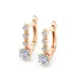 Solitaire Eternity Earrings 102-10144(4.2)