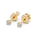 Solitaire Butterfly Earrings 102-10012/1(2.5)