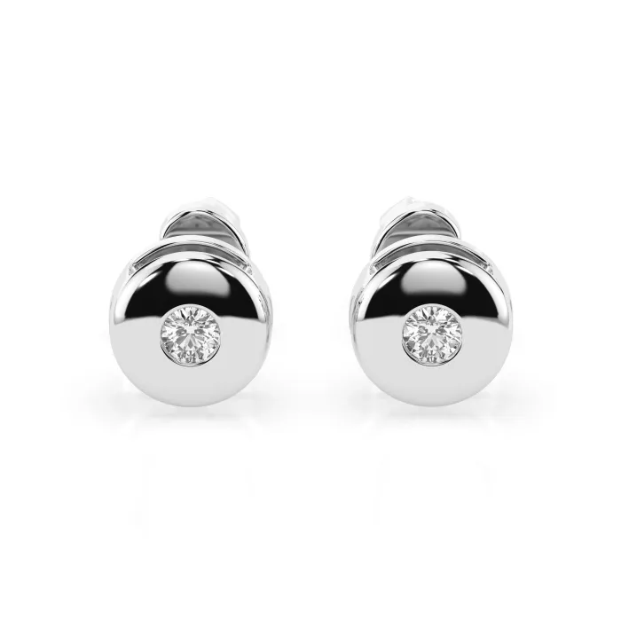 Solitaire Butterfly Earrings 102-10048