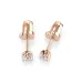 Solitaire Butterfly Earrings 102-10020(3.0)