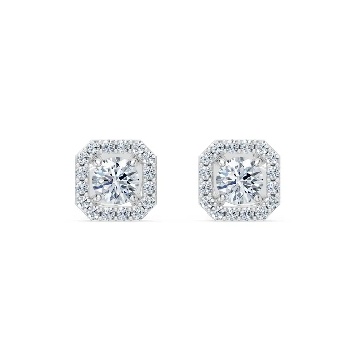 Solitaire Eternity Earrings 102-10118/2(3.7)