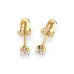 Solitaire Butterfly Earrings 102-10020(3.0)