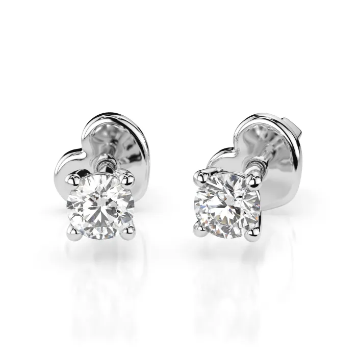 Solitaire Butterfly Earrings 102-10012/1(3.4)