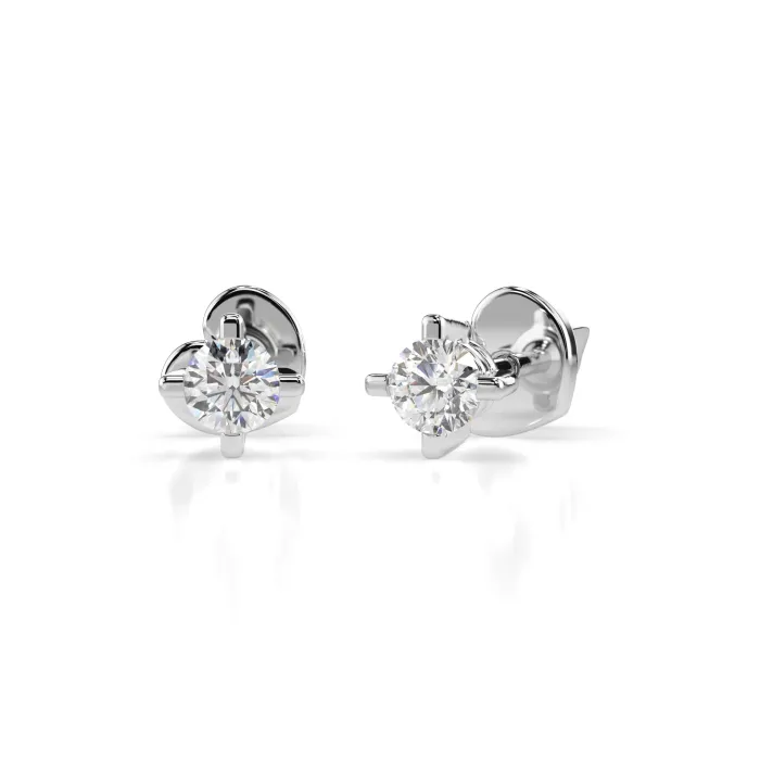 Solitaire Butterfly Earrings 102-10025(2.5)