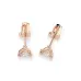 Solitaire Butterfly Earrings 102-10016(3.7)