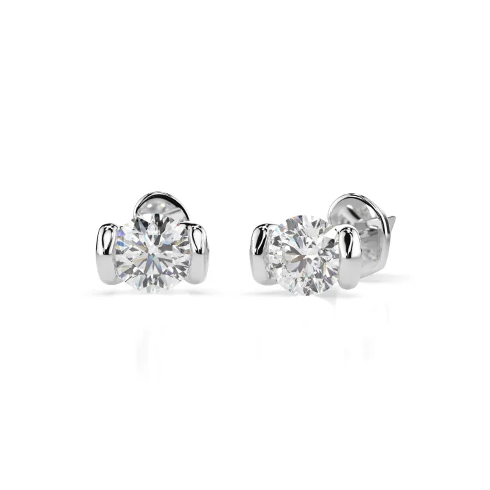 Solitaire Butterfly Earrings 102-10016(3.7)