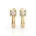 Solitaire Earrings with English Lock 102-10013(3.0)