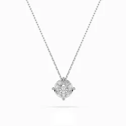 Solitaire Eternity Necklace 104-10001(2.5)