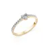 Solitaire Eternity Ring 101-10191(0.30)HRT