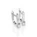Solitaire Earrings with English Lock 102-10022(3.0)