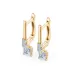 Solitaire Eternity Earrings 102-10143(0.30)PR