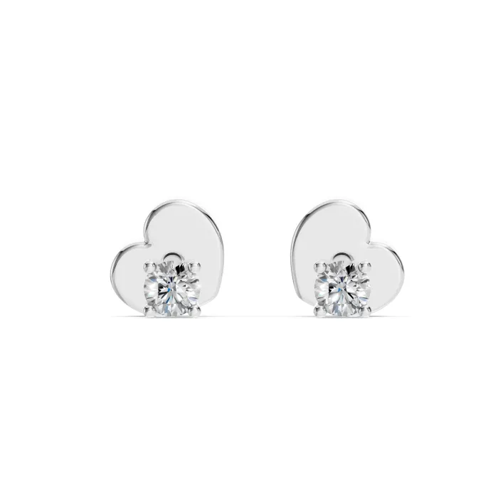 Solitaire Butterfly Earrings 102-10012/1(2.5)