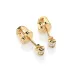 Solitaire Butterfly Earrings 102-10016(2.5)