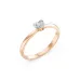 Solitaire Ring 101-10194(0.30)HRT