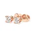 Solitaire Butterfly Earrings 102-10089/2(4.2)