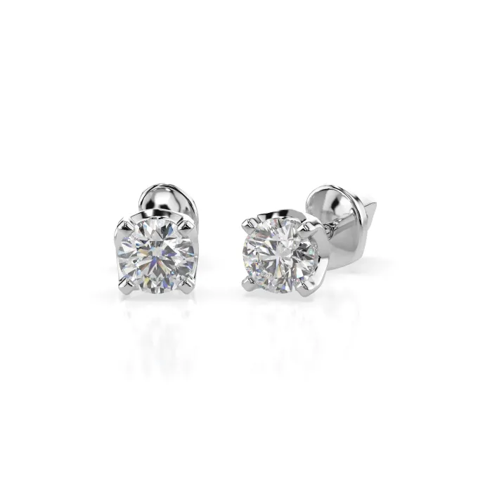 Solitaire Butterfly Earrings 102-10020(3.7)