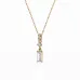 Solitaire Necklace 104-10071/3(0.30)BAQ