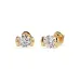 Solitaire Butterfly Earrings 102-10016(3.7)
