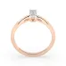 Solitaire Ring 101-10190(0.30)BAQ
