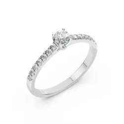 Solitaire Eternity Ring 101-10094(3.7)