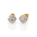 Solitaire Eternity Earrings 102-10017(2.5)
