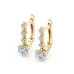 Solitaire Eternity Earrings 102-10144(4.2)