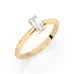 Solitaire Ring 101-10190(0.30)BAQ