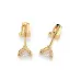 Solitaire Butterfly Earrings 102-10016(3.7)
