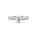 Solitaire Eternity Ring 101-10191(0.30)BAQ