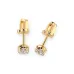 Solitaire Butterfly Earrings 102-10020(3.7)