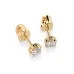 Solitaire Butterfly Earrings 102-10020(3.7)