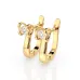 Solitaire Earrings with English Lock 102-10013(3.0)