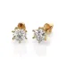 Solitaire Butterfly Earrings 102-10151(5.1)