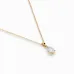 Solitaire Necklace 104-10067(0.30)PAR