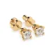 Solitaire Butterfly Earrings 102-10089/2(4.2)