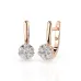 Illusion Earrings 102-10015/1(2.5)