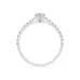 Solitaire Eternity Ring 101-10191(0.30)HRT