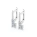 Solitaire Eternity Earrings 102-10143(0.40)PR