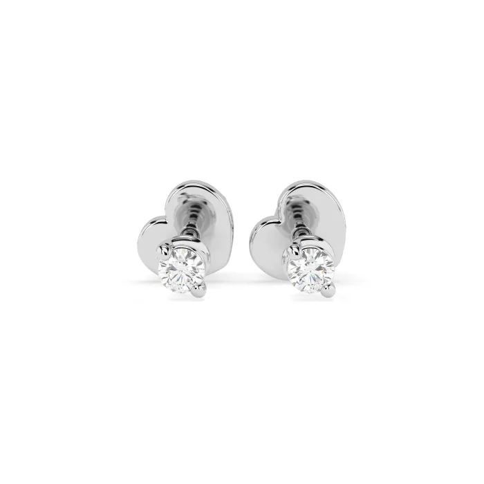 Solitaire Butterfly Earrings 102-10032(2.2)