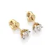 Solitaire Butterfly Earrings 102-10040/1(5.7)