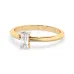 Solitaire Ring 101-10190(0.30)BAQ