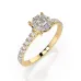 Solitaire Eternity Ring 101-10017(3.4)