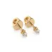 Solitaire Butterfly Earrings 102-10032(2.2)