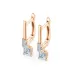 Solitaire Eternity Earrings 102-10143(0.30)PR