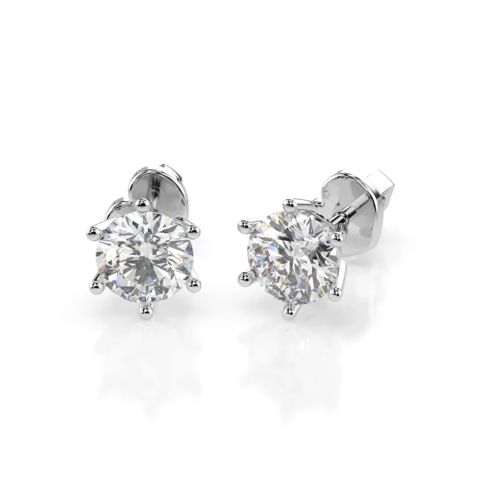 Solitaire Butterfly Earrings 102-10151(4.7)