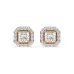 Solitaire Eternity Earrings 102-10115(3.0)PR