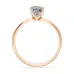 Solitaire Ring 101-10110(5.1)PR